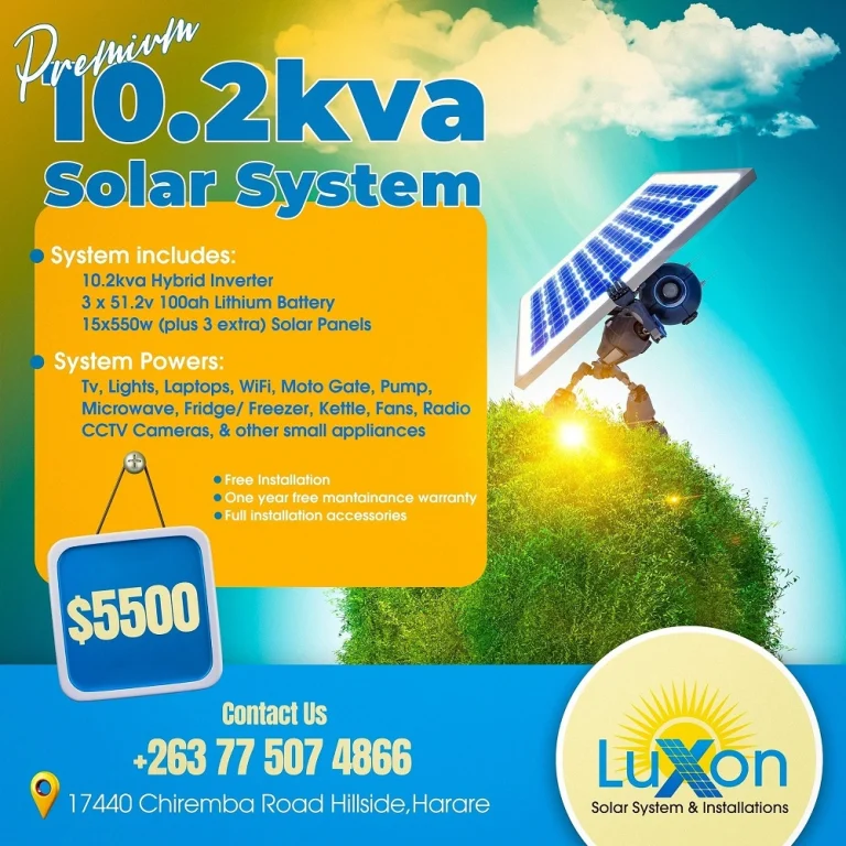 10 2 kva premium solar system