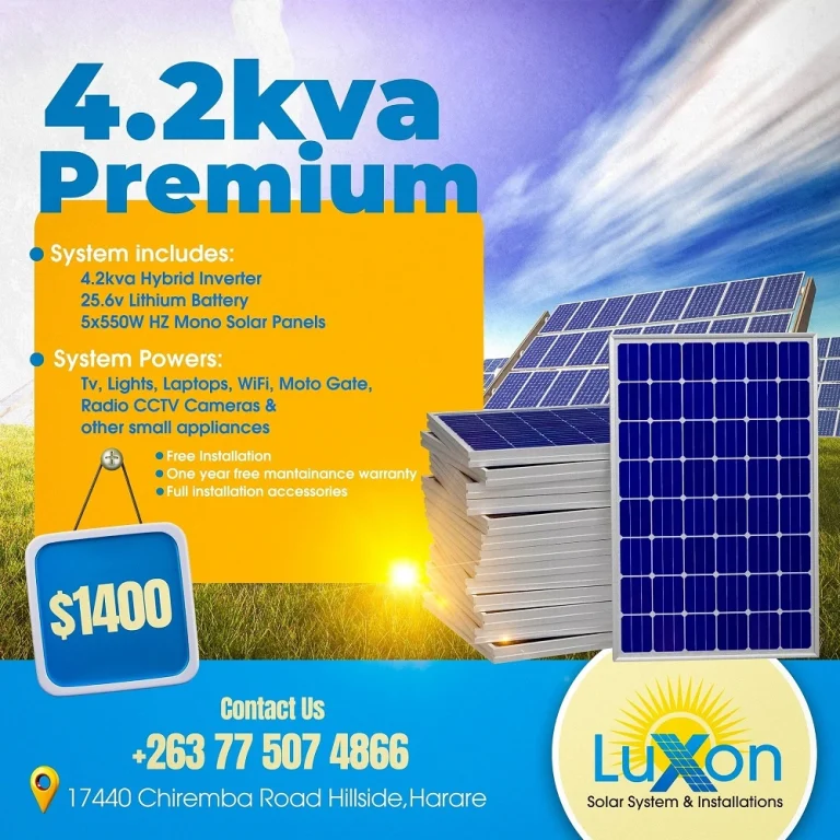 4 2 kva solar system