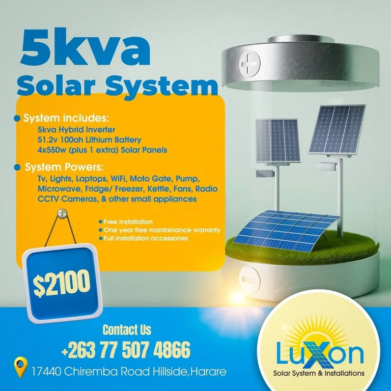 5 kva solar system
